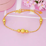 OMHXFC JB09 Lucky Beads Anklet for Women