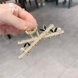 Flower Hairpin Rhinestone Pearl Cat-eye Hair Clip Hair Accessories