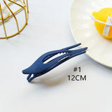 Frosted Large Hair Accessories DIY Blank Grab Clip