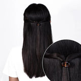 5pcs Mini Trumpet Clip 1.5cm Tortoise Shell Bangs Small Hair Clip