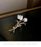 Diamond Wheat Brooch Suit Jacket Corsage Senior Sense Pin