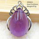 Purple Amethyst Quartz Pendant Yellow Citrine Women Men Necklace
