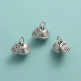 TrustDavis 925 Silver Geometric Pendant for DIY Jewelry