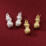 TrustDavis 925 Sterling Silver Peanut Pendant DIY Necklace Bracelet Accessory