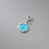 TrustDavis 925 Silver Heart Pendant Jewelry