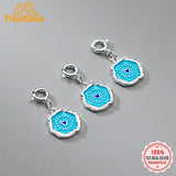 TrustDavis 925 Silver Heart Pendant Jewelry