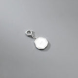 TrustDavis 925 Silver Heart Pendant Jewelry