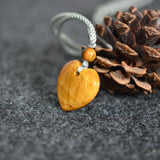 Tiger Eye Heart Pendant Necklace Healing Luck Amulet Chain