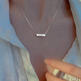 925 Silver O-Chain Lucky Choker Necklace for Women
