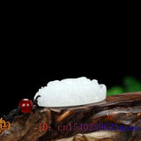 Jade Guanyin Pendant Necklaces Stone Women Amulet Charms Jewelry Talismans Gift