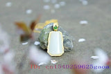 Jade Bamboo Pendant Choker Necklace 925 Silver for Women Men Gift