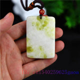 Jade Dragon Pendant Women Amulet Necklace Charm Carved Jewelry Natural Gift