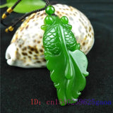 Green Jade Goldfish Pendant Necklace Charm Women Natural Jewelry Hand Men