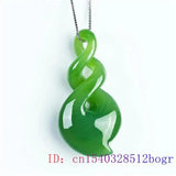 Green Jade Heart Necklace Pendant Carved Gemstone Choker