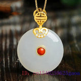 Jade Donut Pendant Chalcedony Choker Necklace 925 Silver