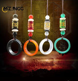 Natural Agate Ring Mobile Phone Chain Chalcedony Ring Mobile Phone Buckle