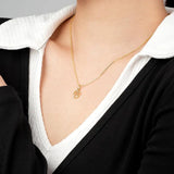 Trustdavis 925 Silver Name Jewelry Letter Pendant DIY Women Birthday Gift