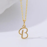 Trustdavis 925 Silver Name Jewelry Letter Pendant DIY Women Birthday Gift