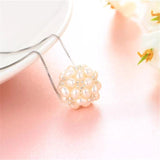 Natural Freshwater Oval Potato Pearls Beaded Pendant Jewelry