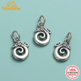 925 Sterling Silver Dragon Head Pendant DIY Bracelet Necklace