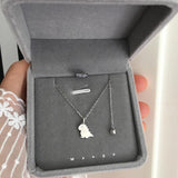 925 Silver Dinosaur Necklace Ladies Pendant NK141