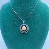 8-9mm Freshwater Pearl Necklace Chain Pendants