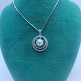 8-9mm Freshwater Pearl Necklace Chain Pendants