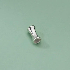 925 Sterling Silver Double Leaf Pendant DIY Jewelry
