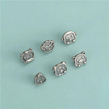 TrustDavis 925 Sterling Silver Zodiac Signs DIY Jewelry DZ710