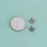 TrustDavis 925 Sterling Silver Zodiac Signs DIY Jewelry DZ710