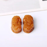 Silk Jade Pixiu Bracelet Pendant Natural Men Women Gift Talismans
