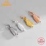 TrustDavis 925 Silver Plant Charm Pendant for Necklace DH0027