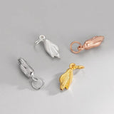 TrustDavis 925 Silver Plant Charm Pendant for Necklace DH0027