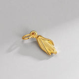 TrustDavis 925 Silver Plant Charm Pendant for Necklace DH0027