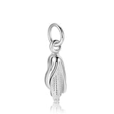 TrustDavis 925 Silver Plant Charm Pendant for Necklace DH0027