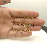 CZ Zircon Threaded Piercing Women's Stud Earrings