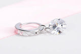 925 Silver Zirconia Pendant Earrings For Women S-E29