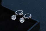 925 Silver Zirconia Pendant Earrings For Women S-E29