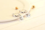 925 Silver Zirconia Pendant Earrings For Women S-E29