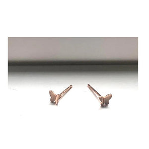 925 Silver Butterfly Stud Earrings for Women Small Stylish Jewelry