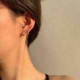 S925 Silver Hoop Earrings for Women, Anti Allergic Jewelry