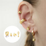 6pcs 925 Sterling Silver Evil Eye Stud Earrings for Women