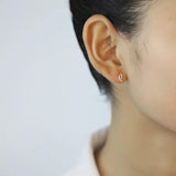 925 Sterling Silver Fish Stud Earrings Gift For Women Girls Kids