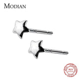 925 Sterling Silver Tiny Stars Earrings for Kids Girl Jewelry
