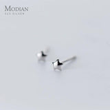 925 Sterling Silver Tiny Stars Earrings for Kids Girl Jewelry
