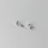 Silver 925 Stud Earrings For Women - Keep Pierced Ears Small
