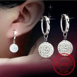 925 Silver Zirconia Earrings Women