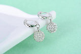 925 Silver Zirconia Earrings Women
