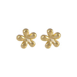 925 Silver Small Flower Stud Earrings Women Birthday Gift
