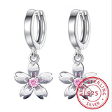925 Silver Fresh Cherry Drop Earrings S-E451